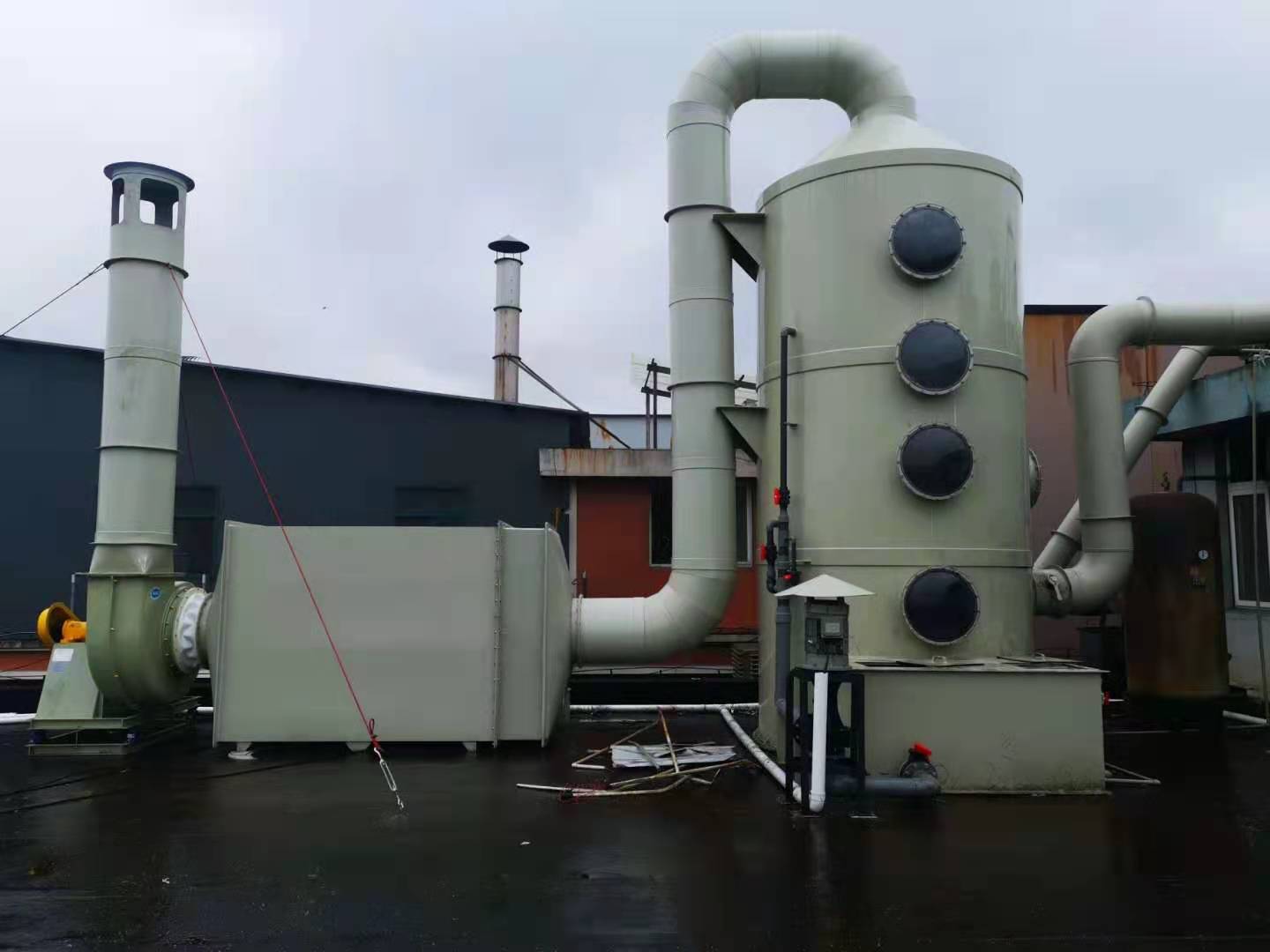 酸洗磷化废气废水处理设备用途有哪些？(图1)