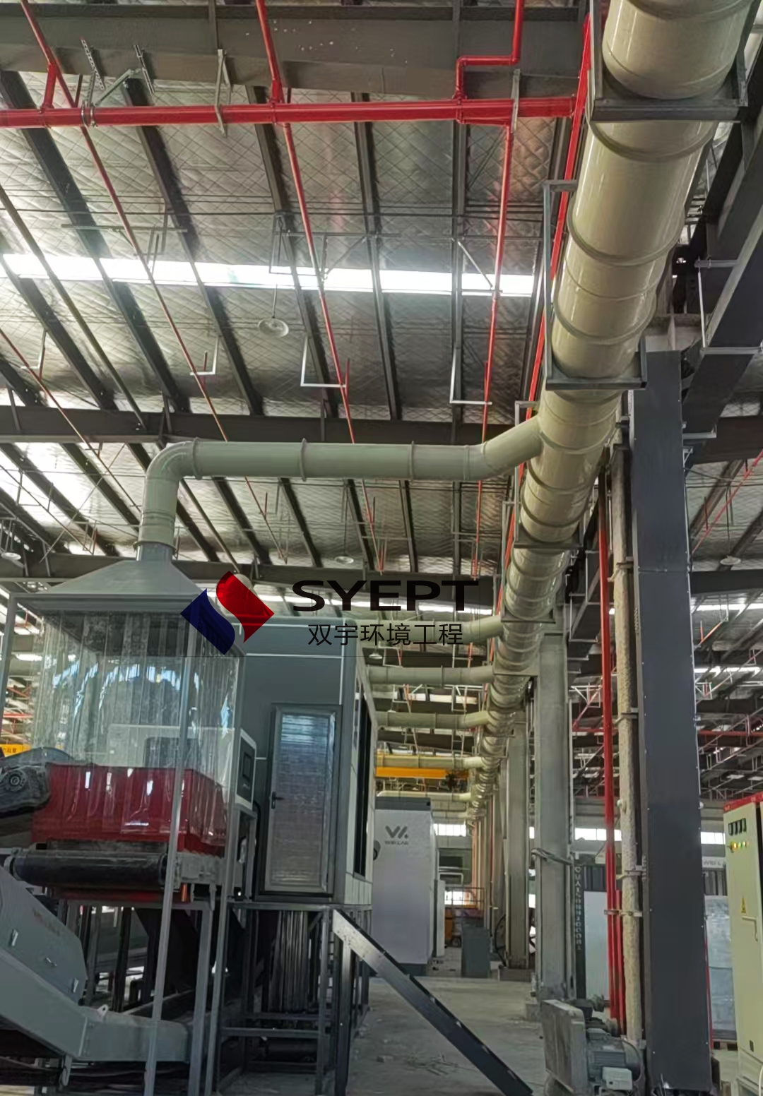 除尘设备管道安装