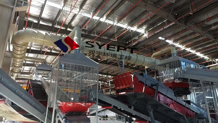 除尘废气收集抽风管道(图1)