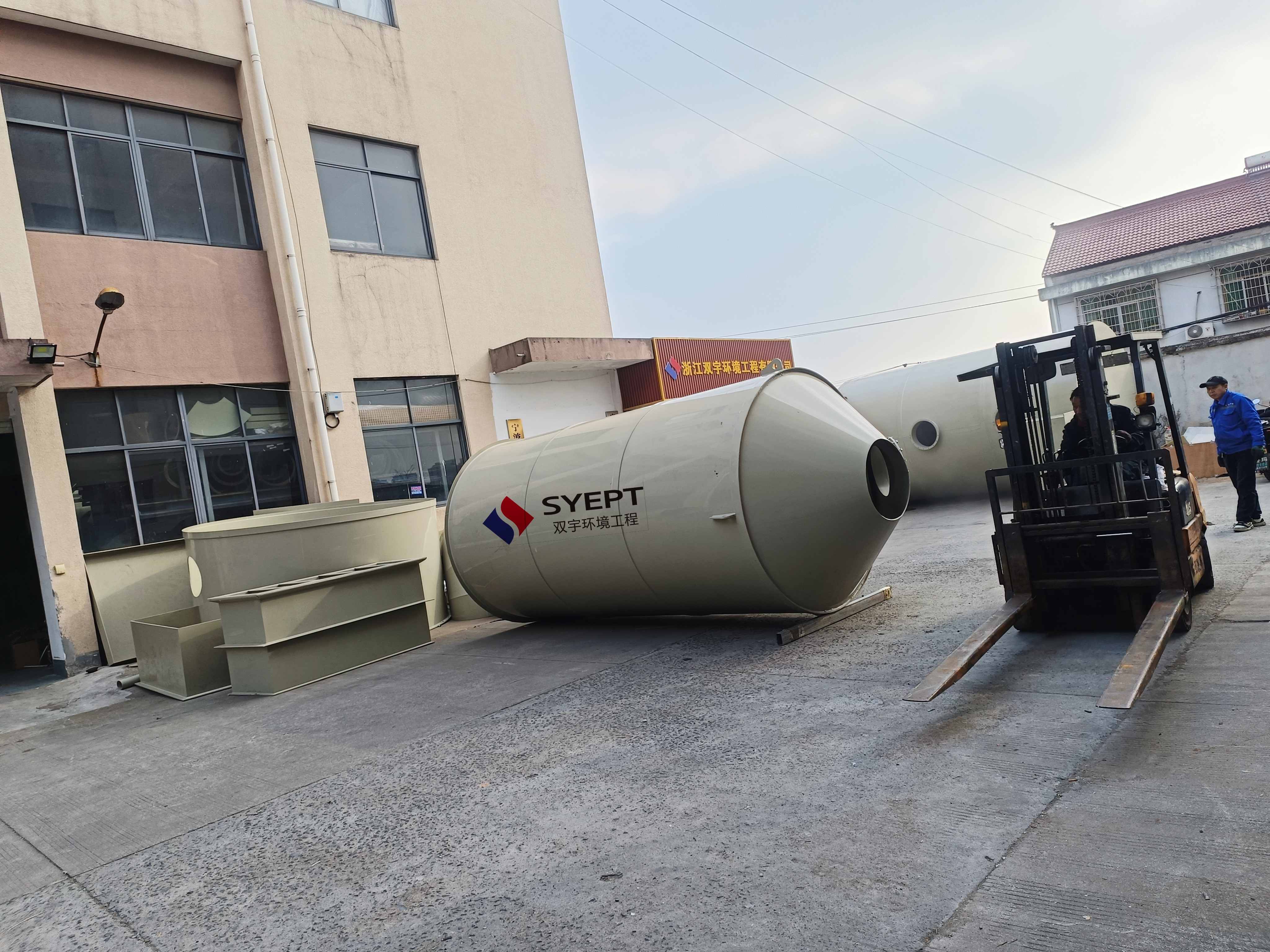 废气净化塔生产